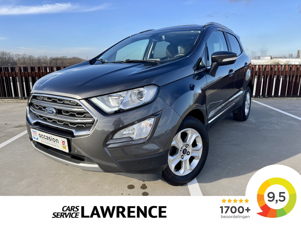 Ford EcoSport - 1.0 EcoBoost 125 pk Titanium | Autom.| Pano-Dak | Navi | PDC V+A | Afn. Trekhaak | - AutoWereld.nl