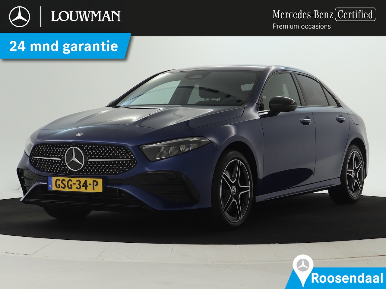 Mercedes-Benz A-klasse - 250 e AMG NIghtpakket | Distronic | Keyless Go | Dode Hoek Ass | Sfeerverlichting | Alarm - AutoWereld.nl