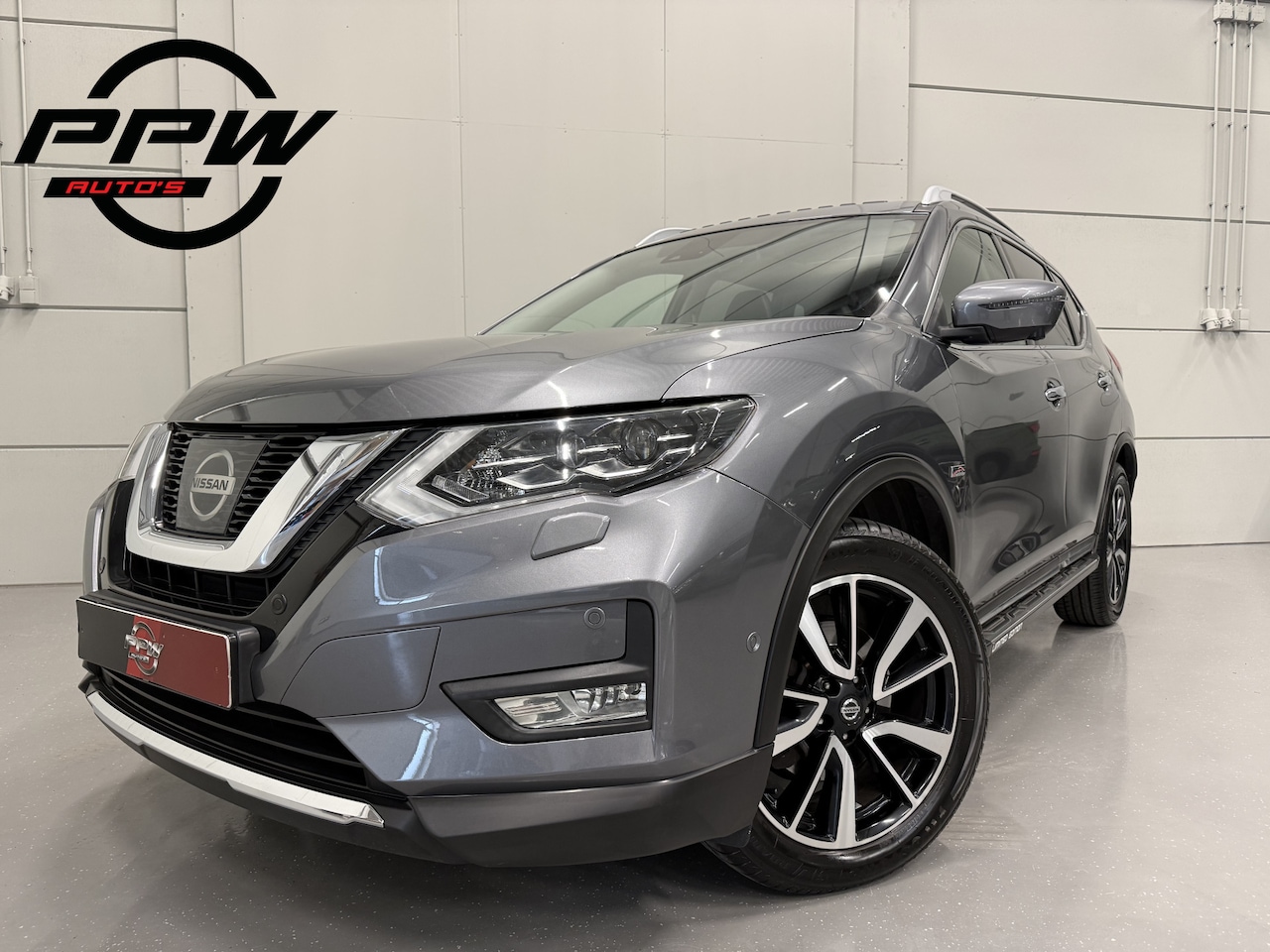 Nissan X-Trail - 1.6 DIG-T Tekna 7p. PANO/LED/LEER-SPORT/360CAMERA/KEYLESS/DAB/19"LMV/EL.VERST.STOELEN/STOE - AutoWereld.nl