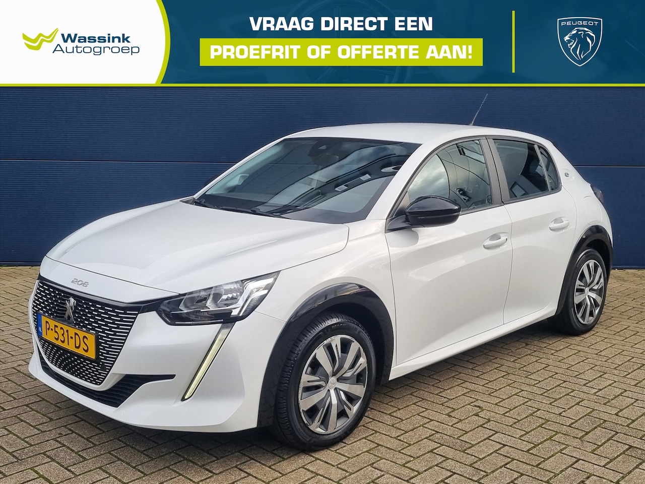 Peugeot e-208 - EV 50kWh 136pk Active | Cruise Control | Apple Carplay | Climate Control | Dealer Onderhou - AutoWereld.nl