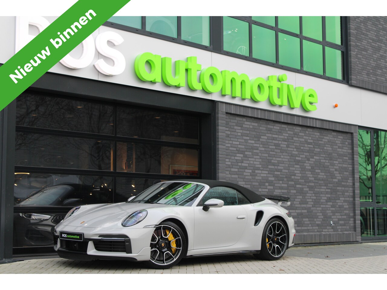 Porsche 911 Cabrio - 3.8 Turbo S | NAP | SPORT DESIGN | LIFT | €390.751 NP | BURMESTER | 360 | KEYLESS | KERAMI - AutoWereld.nl