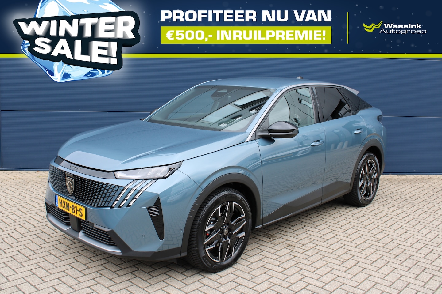 Peugeot 3008 - 1.2 HYBRID 145pk e-DCS6 Allure I WINTERSALE | Carplay I Navigatie I Adaptive Cruise I Keyl - AutoWereld.nl