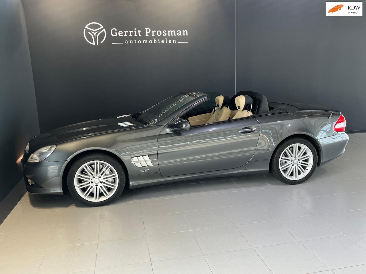 Mercedes-Benz SL-klasse Cabrio - 600 Designo Pakket (Let op! BTW verrekenbaar) - AutoWereld.nl
