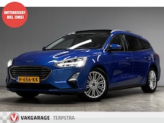 Ford Focus Wagon - 1.0 EcoBoost Vignale/ Open Pano-Dak/ LED Koplampen/ B&O/ Stoel+Stuurverw/ Voorruitverw/ El