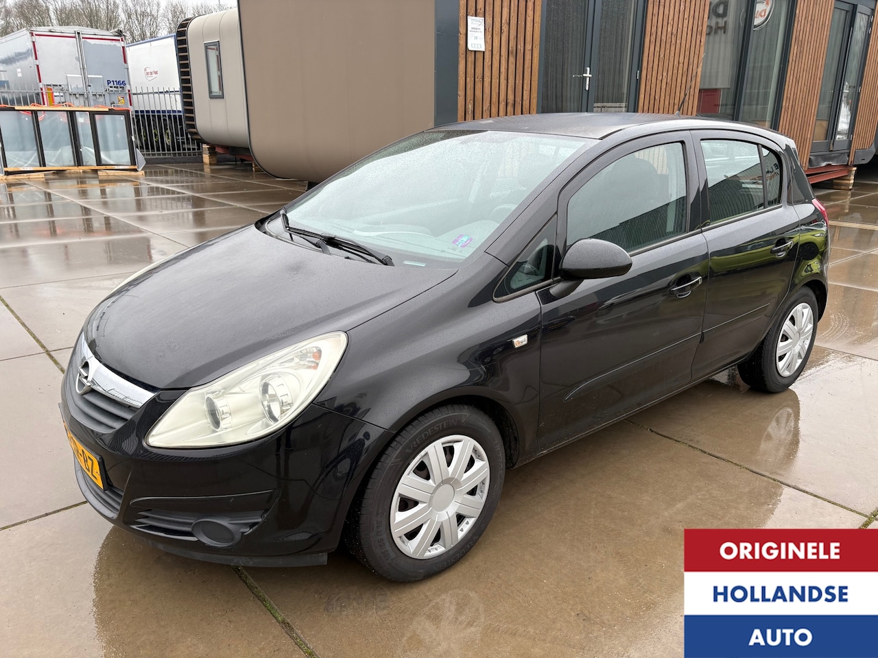 Opel Corsa - 1.4-16V VOL Automaat Zwart Airco Cruise Control - AutoWereld.nl