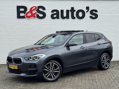 BMW X2 - SDrive18i High Executive LED 19" M-sport velgen Panorama Sfeer verlichting Leder Cruise Cl
