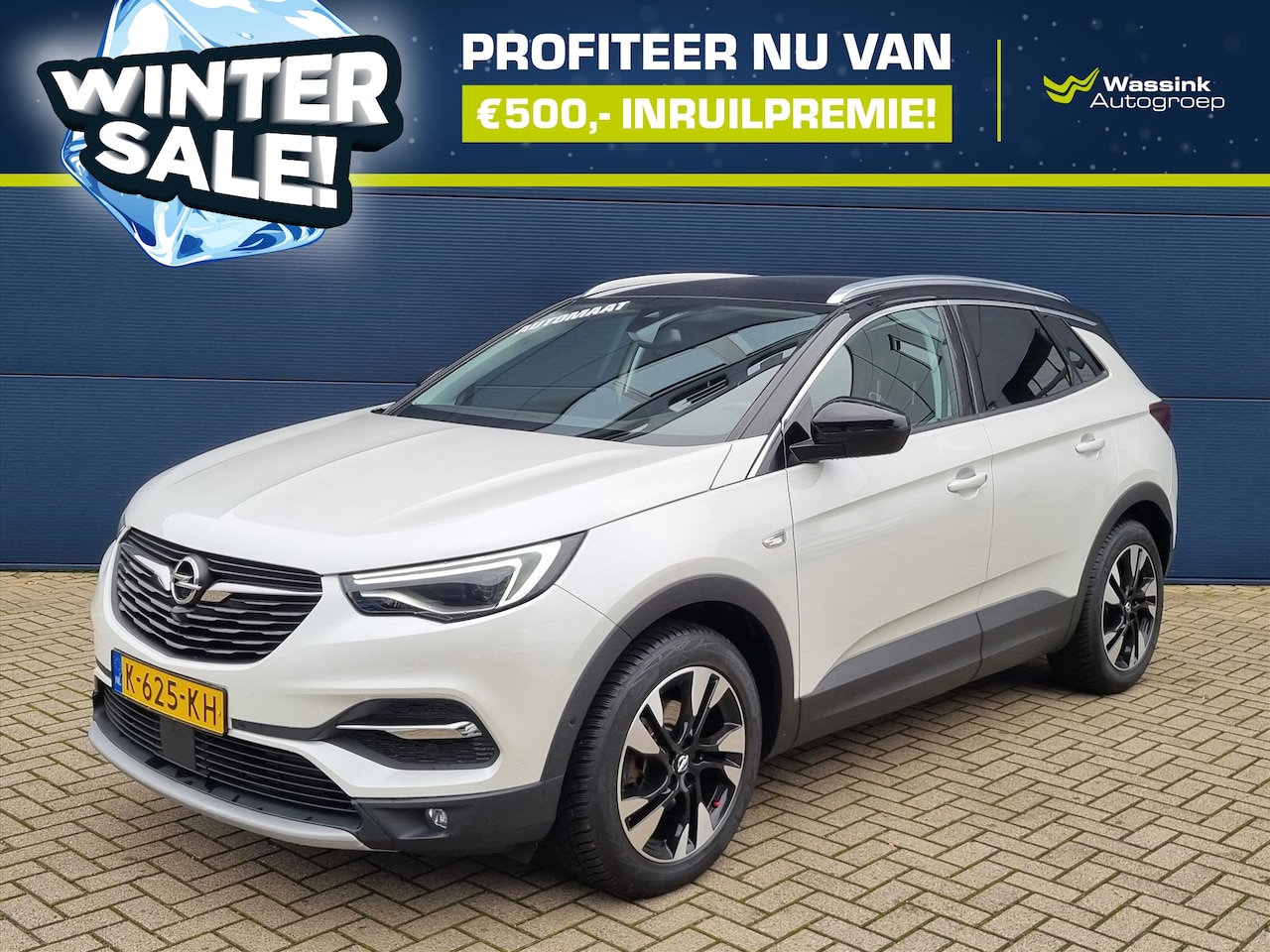 Opel Grandland X - 1.2 Turbo 130pk Business Elegance Automaat | WINTERSALE | Navigatie | Denon Audio | Trekha - AutoWereld.nl