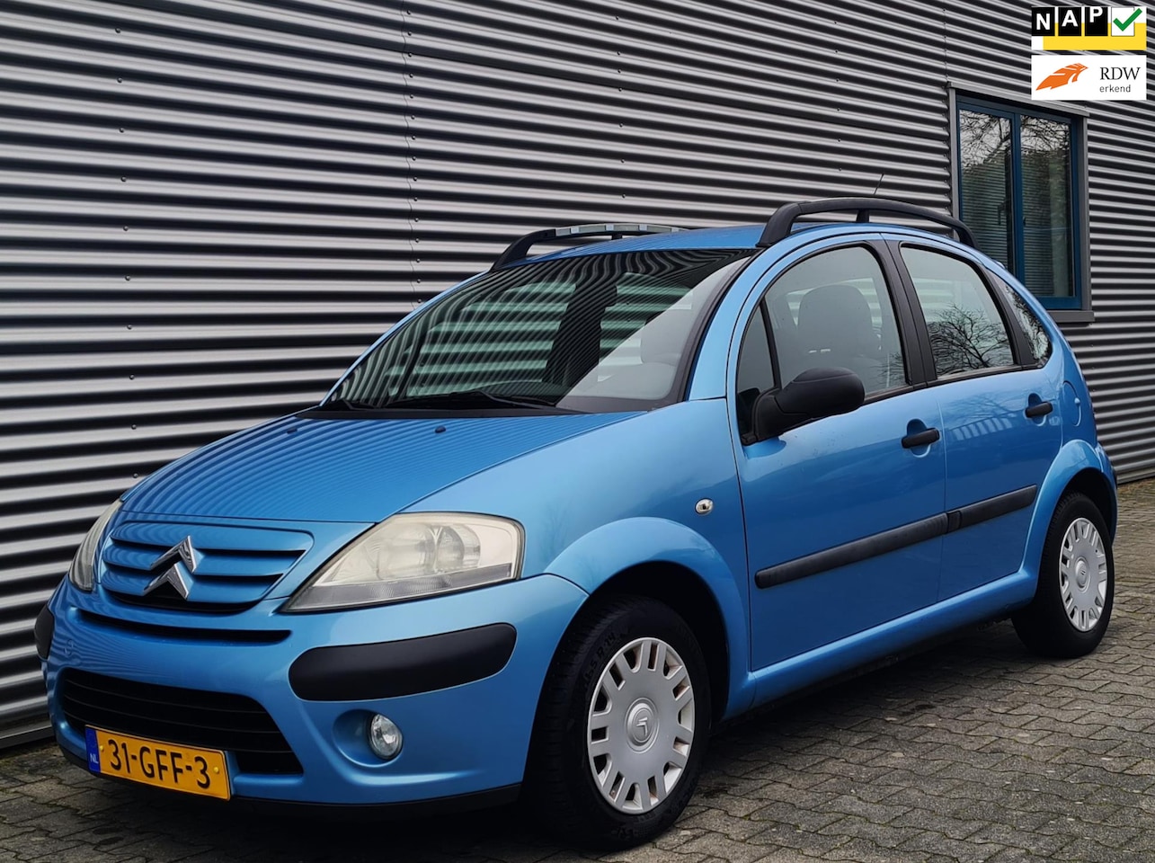 Citroën C3 - 1.4i Ligne Prestige 06-2008 Blauw Metallic 147dkm NAP!! - AutoWereld.nl