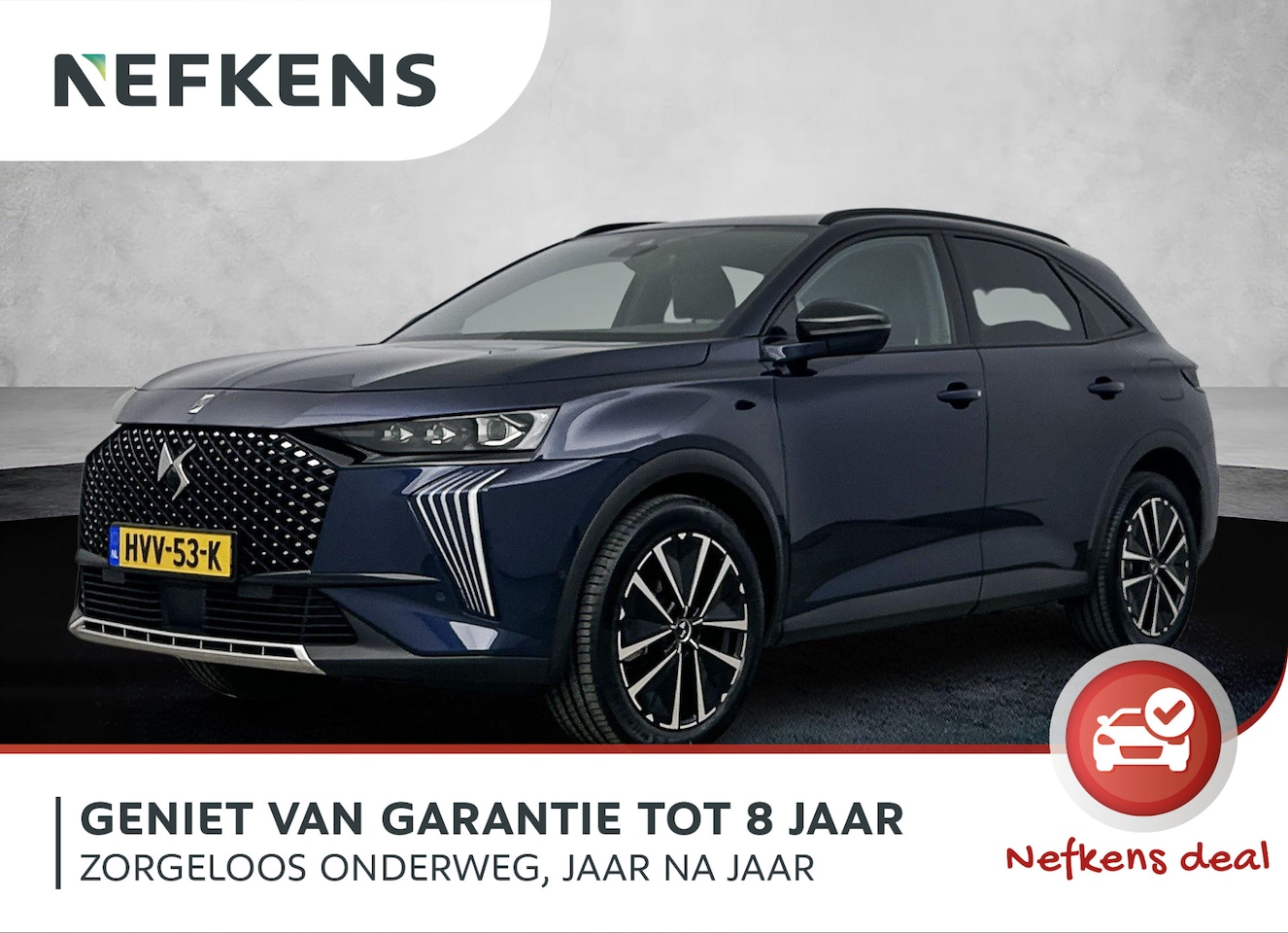 DS 7 - E-Tense 225 Ligne Business | 7,4 kW onboard charger | 360° parkeercamera | Navigatie | App - AutoWereld.nl