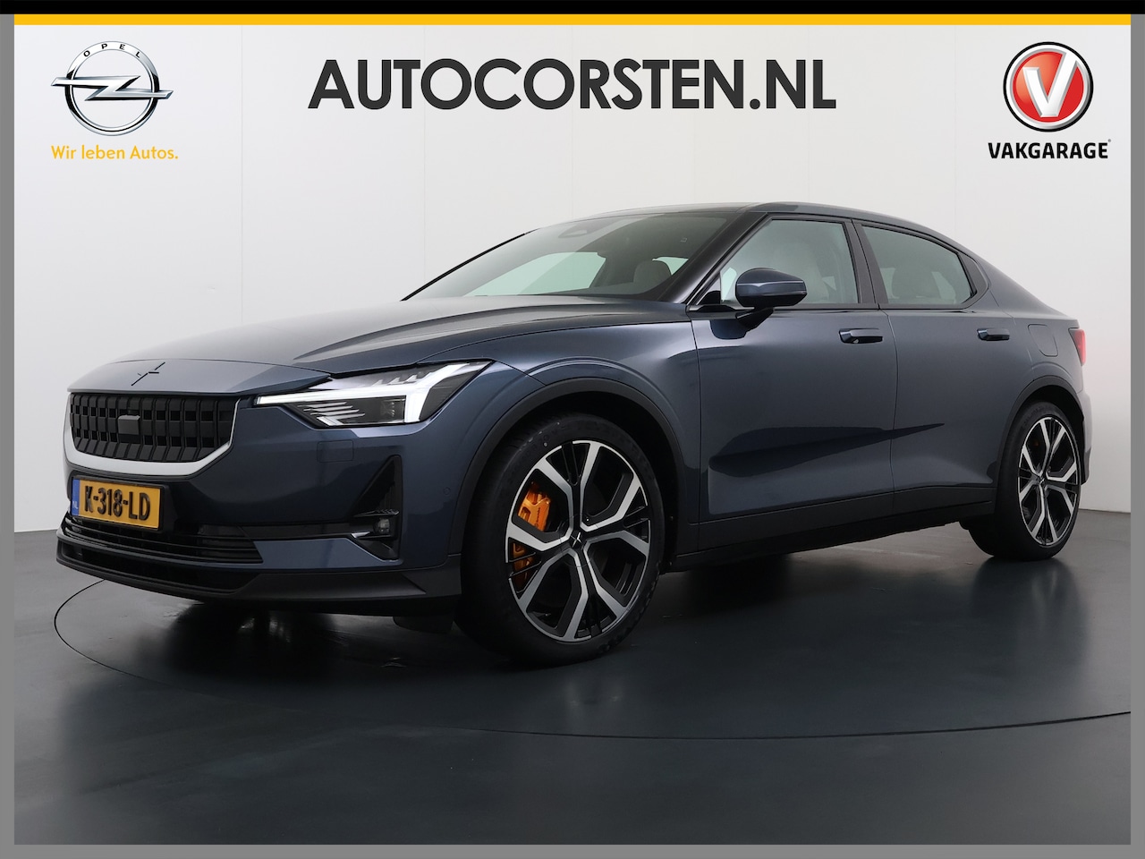 Polestar 2 - PERFORMANCE LR AWD 78kWh SOH 93% Luxe Leder+Ventilatie Trekhaak Harman&Kardon® Panoramadak - AutoWereld.nl
