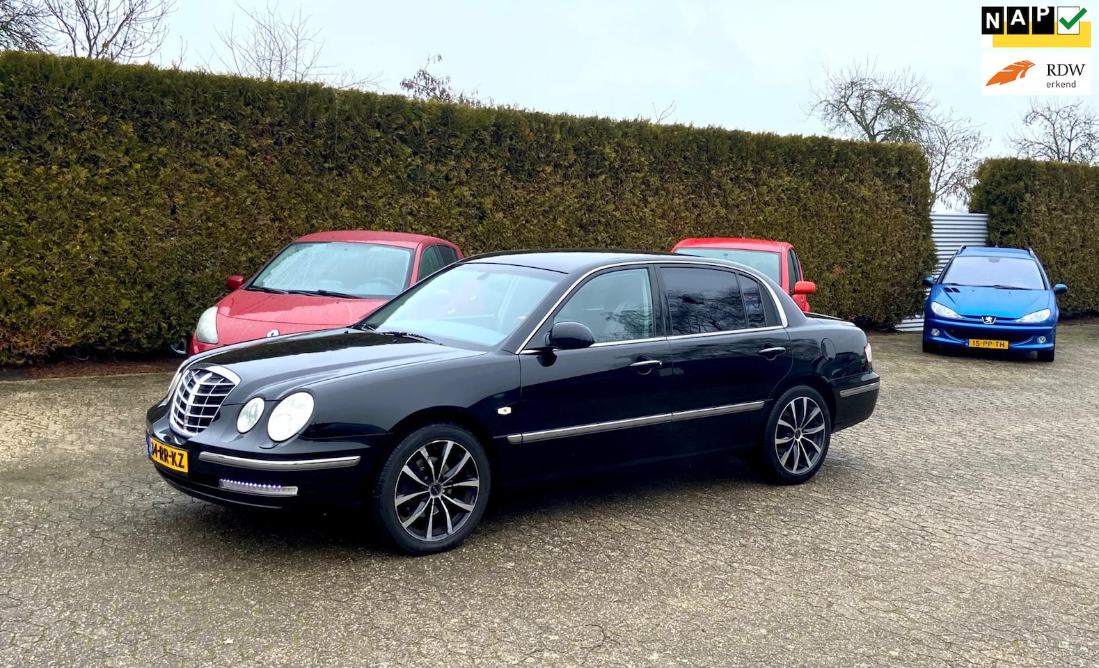 Kia Opirus - 3.5 V6 AUTOM LEER CC PERFECT RIJDEND XENON - AutoWereld.nl