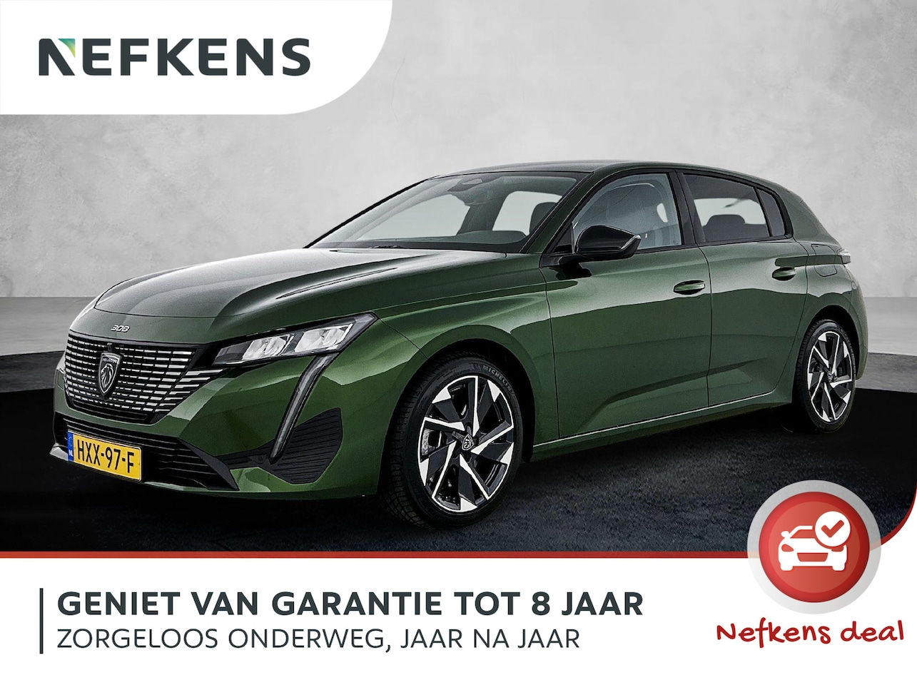 Peugeot 308 - HYbrid Allure 180pk Automaat | Navigatie | Achteruitrijcamera | LED Koplampen | Keyless En - AutoWereld.nl