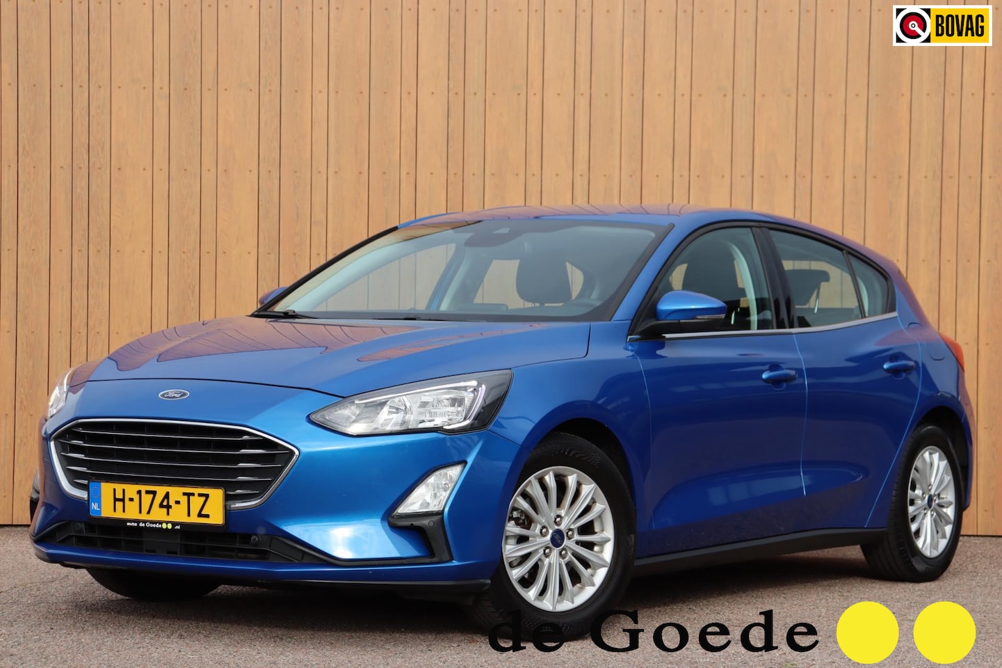 Ford Focus - 1.0 EcoBoost Titanium Business org.NL trekhaak stoel+stuur+raamverw. - AutoWereld.nl