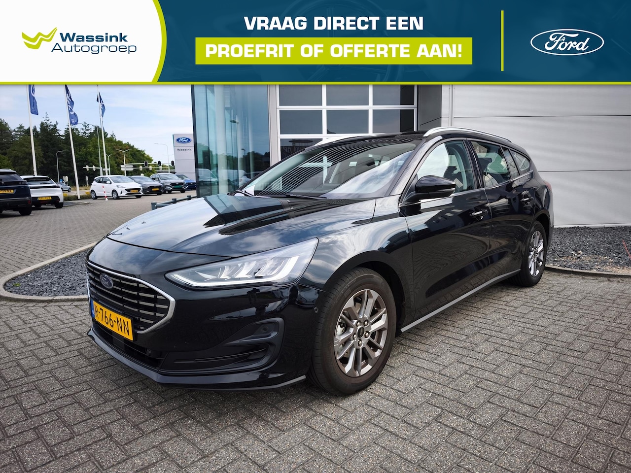 Ford Focus Wagon - 1.0 EcoBoost 125pk Titanium X Business | Adaptive cruise control | Camera | Bliss - AutoWereld.nl