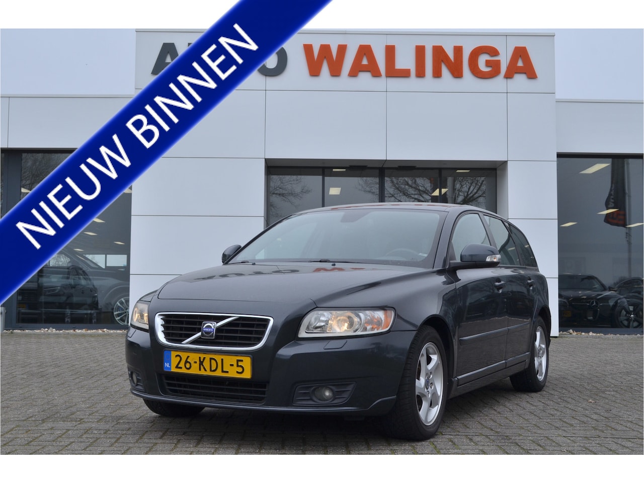 Volvo V50 - 2.0 Edition II Leer | Stoelverwarming | Trekhaak | elektrisch verstelb. bestuurdersstoel m - AutoWereld.nl
