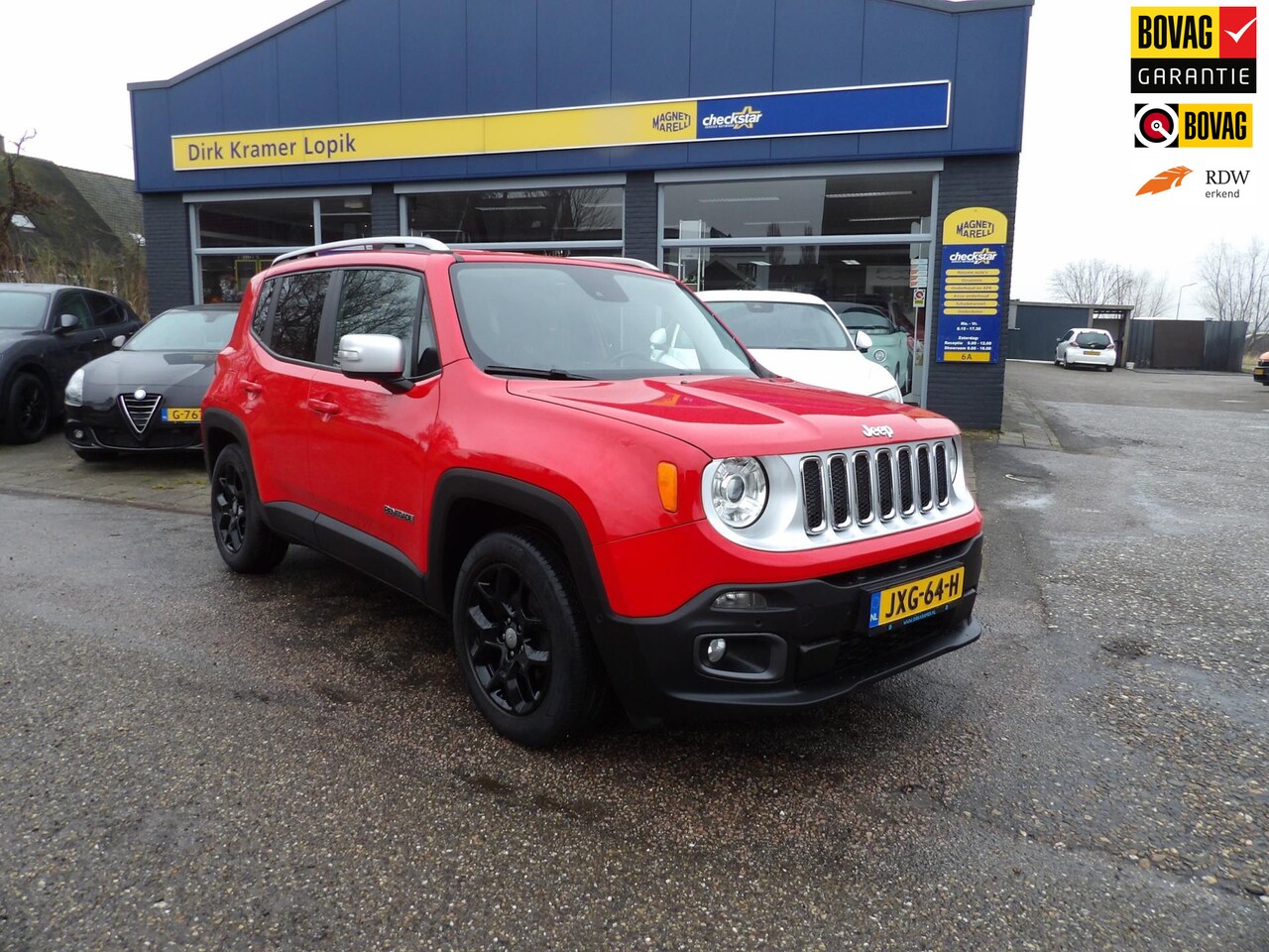 Jeep Renegade - 1.4 MultiAir Limited Automaat / Rijklaarprijs - AutoWereld.nl