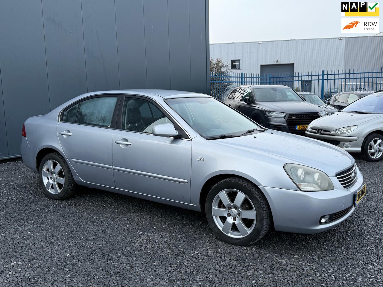 Kia Magentis - 2.7 V6 X-clusive AUTOMAAT!LEDER!APK!KOOPJE! - AutoWereld.nl