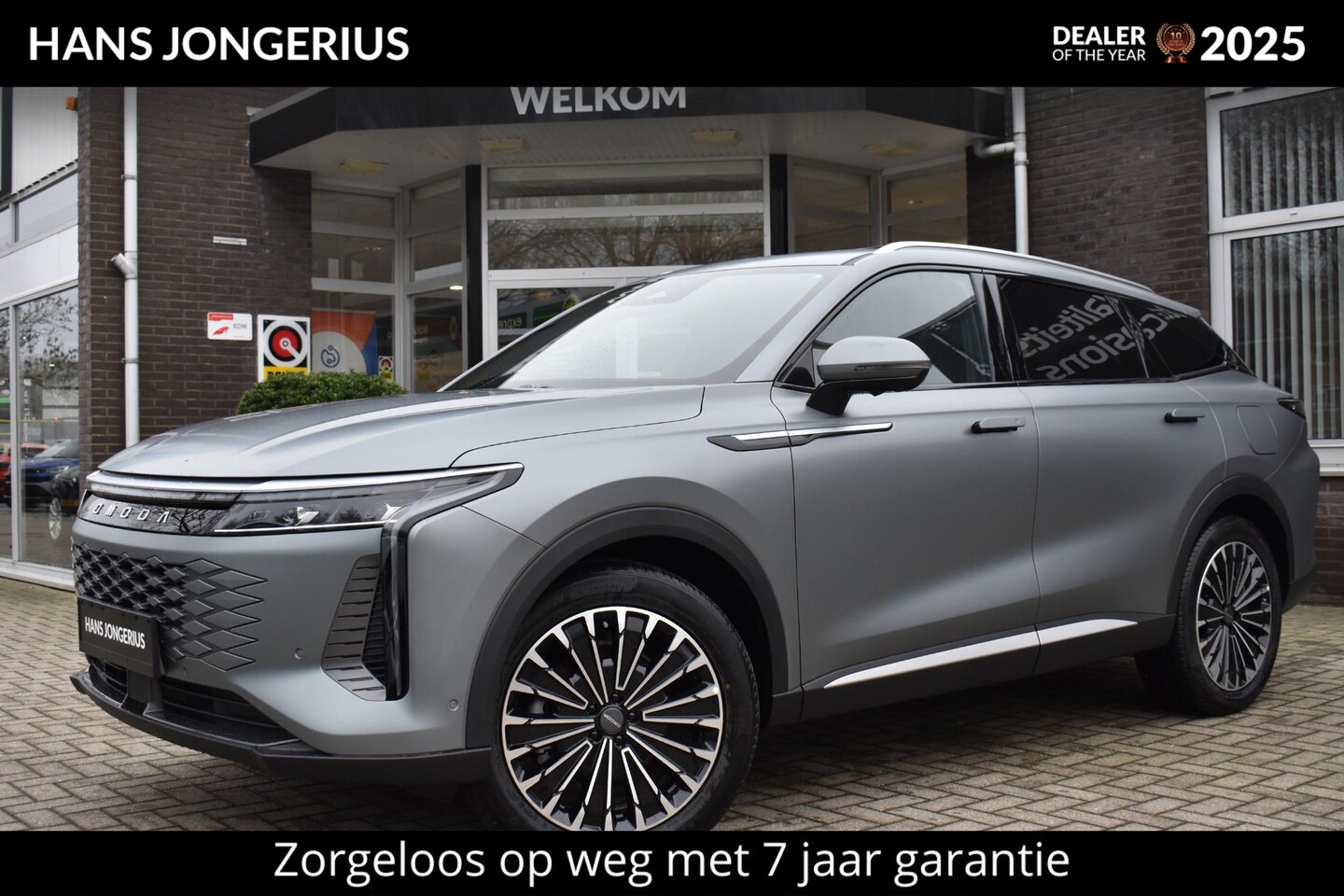 Omoda 9 - SHS-P Premium | PANORAMADAK | STOELVENTILATIE | MASSAGE | 550 PK | LEDER | STUUR/STOELVERW - AutoWereld.nl