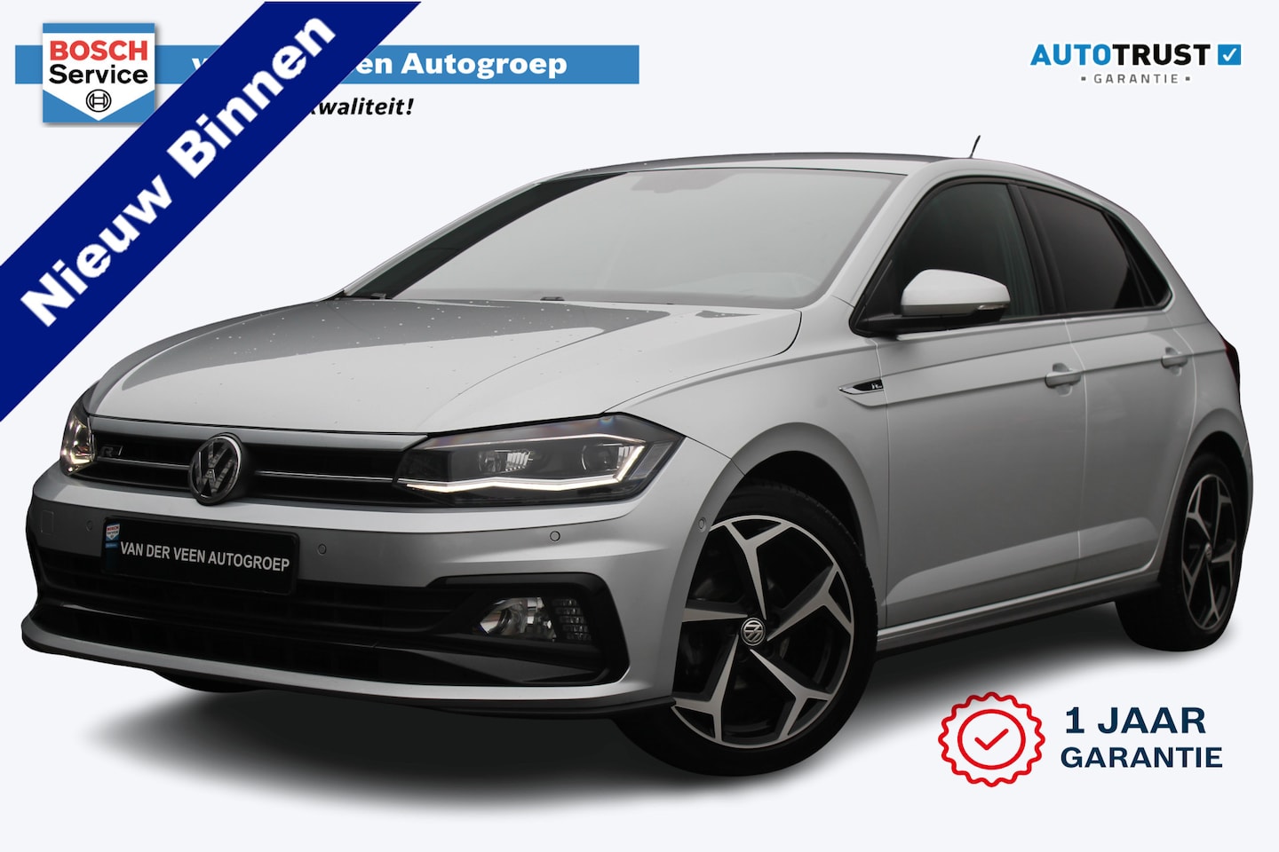 Volkswagen Polo - 1.0 TSI R-Line Highline Business R | incl. 12 maanden garantie | Climate control | Sportst - AutoWereld.nl