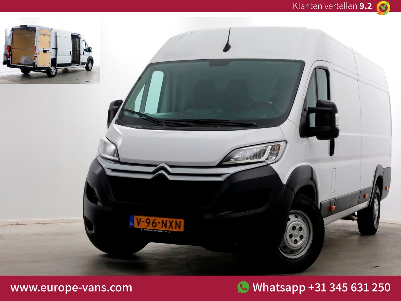 Citroën Jumper - 2.2 BlueHDi 165pk L4H2 Airco/Navi/Camera 06-2024 - AutoWereld.nl