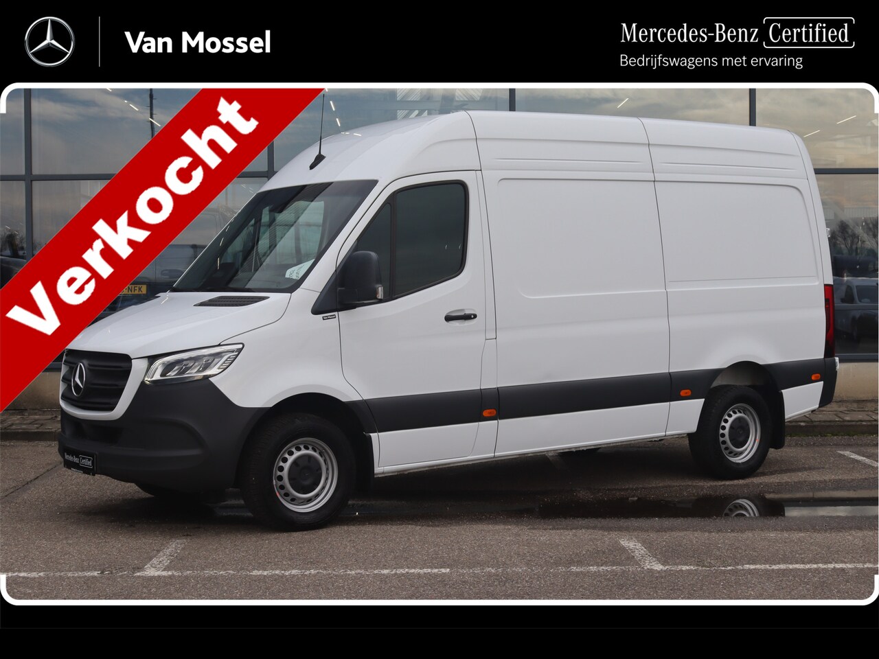 Mercedes-Benz Sprinter - 317 CDI L2H2 Select | AIRCO/CAMERA/DISTRONIC | Certified - AutoWereld.nl
