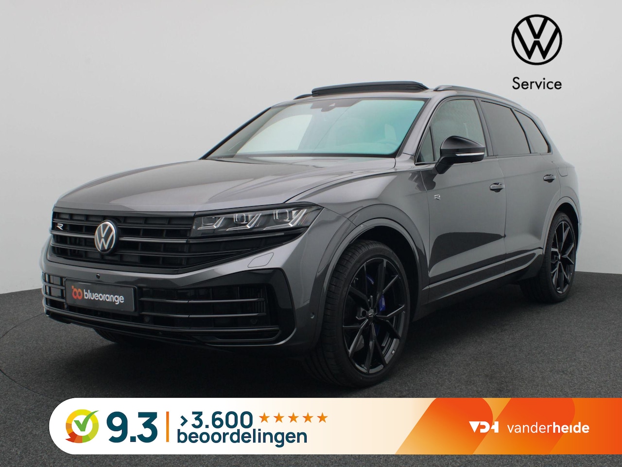 Volkswagen Touareg - 3.0 TSi eHybrid 4MOTION R Edition 463PK DSG matrix led, trekhaak, panoramadak, 360gr. came - AutoWereld.nl