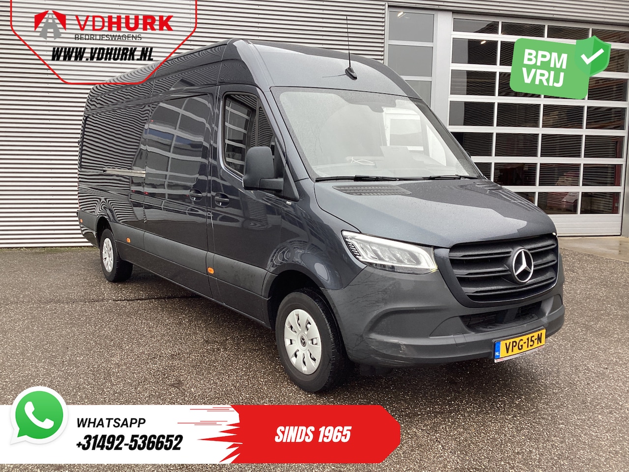 Mercedes-Benz Sprinter - 316 2.2 CDI L4H2 LED/ 10,25” MBUX/ Gev.Stoel/ Carplay/ Cruise/ Camera/ Navi/ Airco - AutoWereld.nl