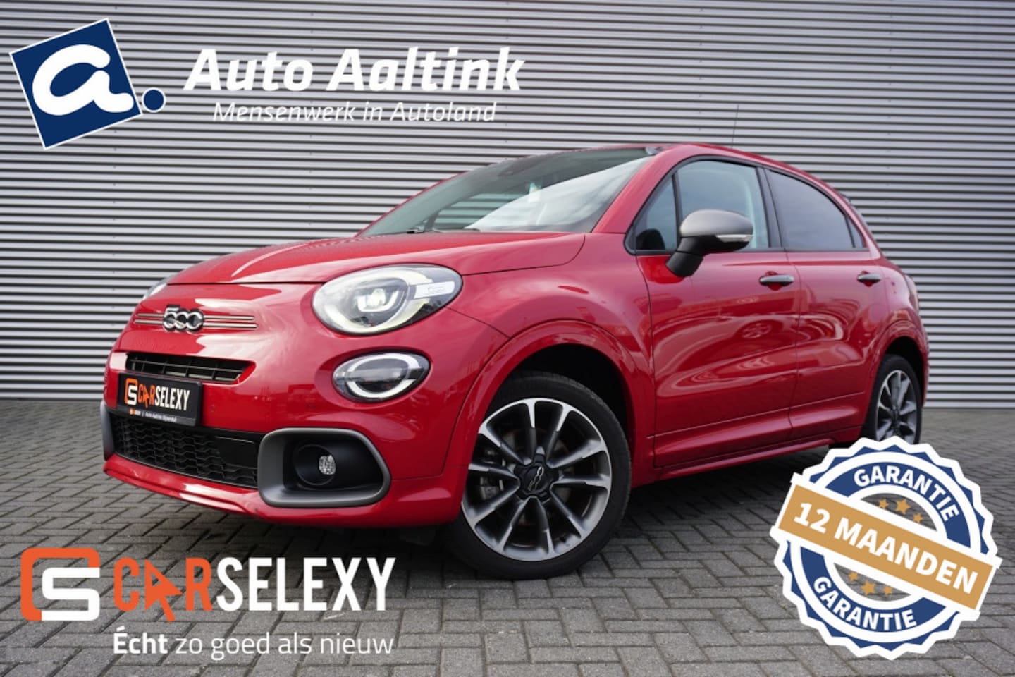 Fiat 500 X - 1.5 Hybrid Sport AUT. | FULL LED | CLIMA | 18" LM VELGEN - AutoWereld.nl