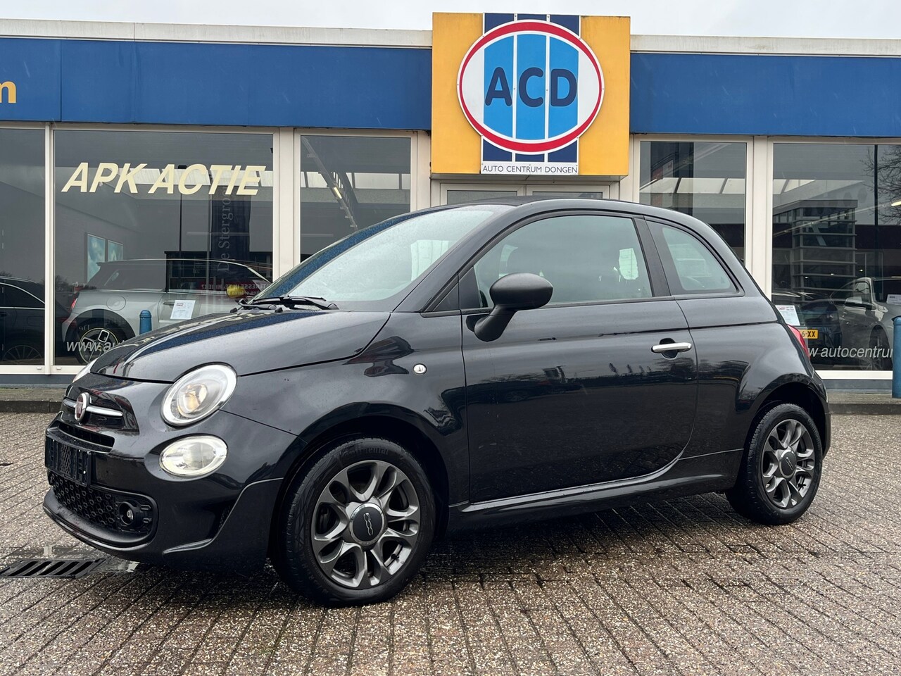 Fiat 500 C - 1.0 Hybrid Sport | Carplay | Sport interieur | Cruise | - AutoWereld.nl
