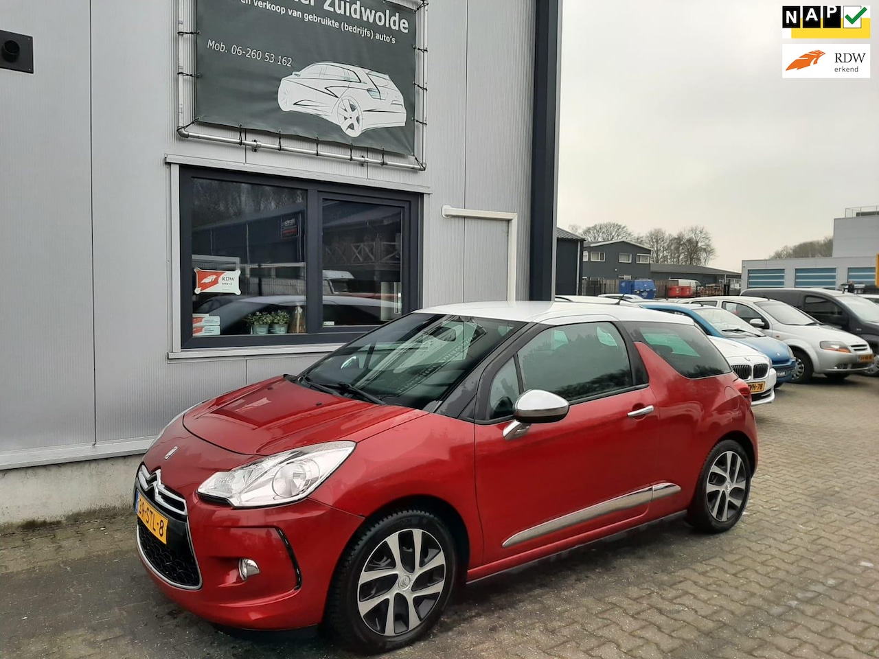 Citroën DS3 - 1.6 e-HDi So Chic clima cruise - AutoWereld.nl