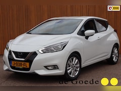 Nissan Micra - 1.0 IG-T N-Connecta org.NL a.camera parelmoer