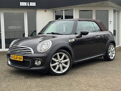 MINI Cabrio - Highgate 1.6 Cooper , Leder, Navigatie, PDC, Climaatcontrol, Windscherm. Neem contact op e