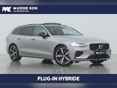 Volvo V60 - T6 Plug-in hybrid Plus Dark | Panoramadak | 360° Camera | ACC | Trekhaak | Stoel+Stuurverw