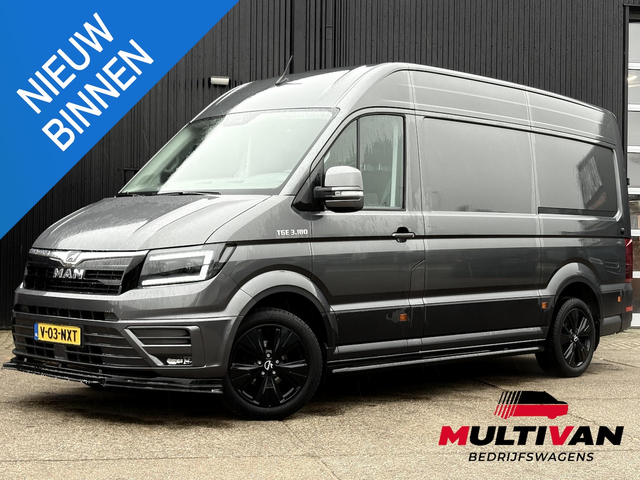 MAN TGE - 35 2.0 L3H3 LUXE | LEDER | GASGEVEERDE CHAUFFEURSSTOEL | LED | CRUISE | LMV | SIDEBARS | D - AutoWereld.nl