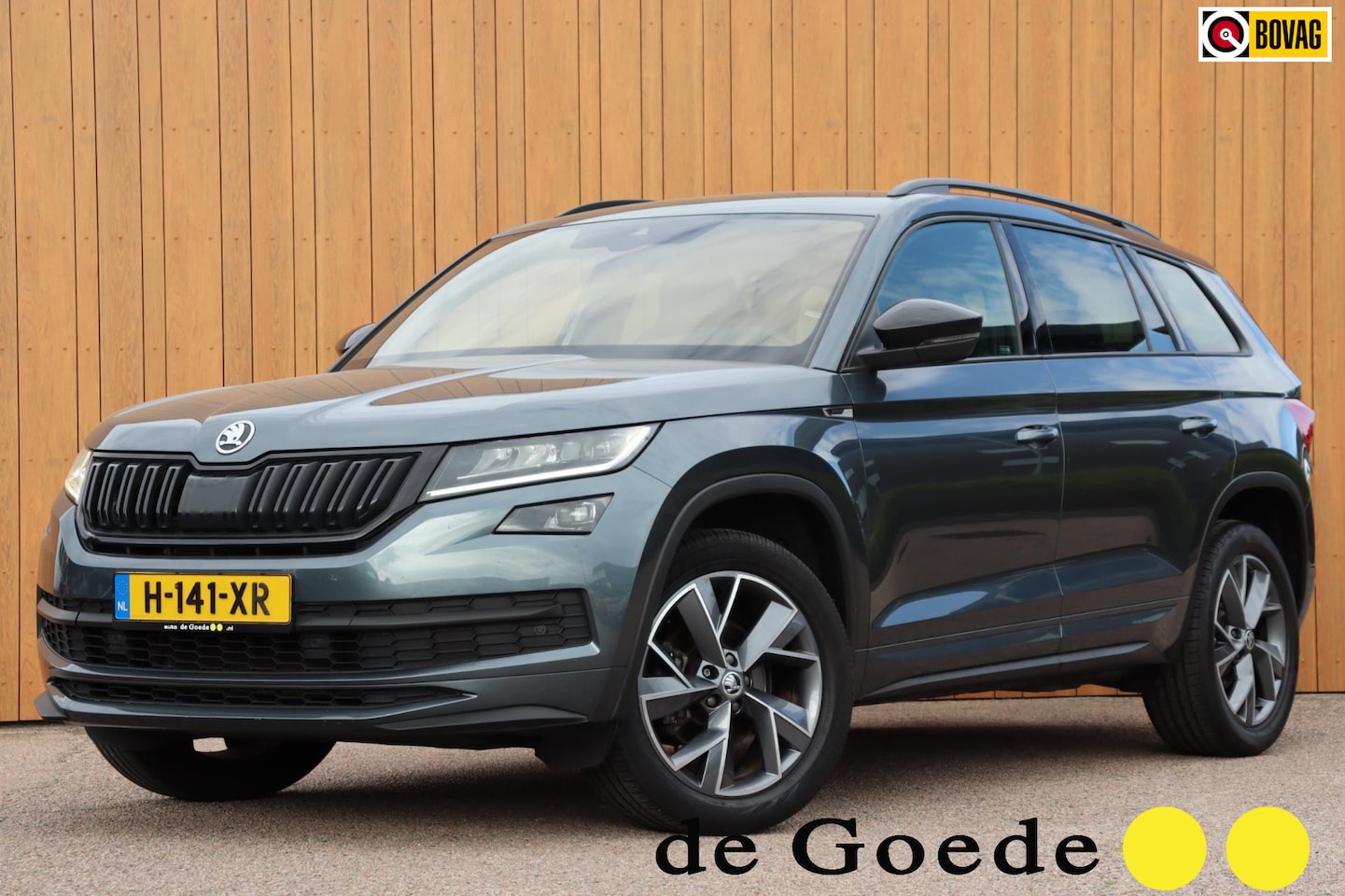 Skoda Kodiaq - 1.5 TSI Sportline Business org.-nl canton leer/alc+mem+vw - AutoWereld.nl