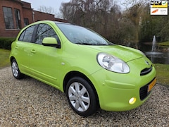 Nissan Micra - 1.2 Tekna PANORAMA/navi/AIRCO/cruise