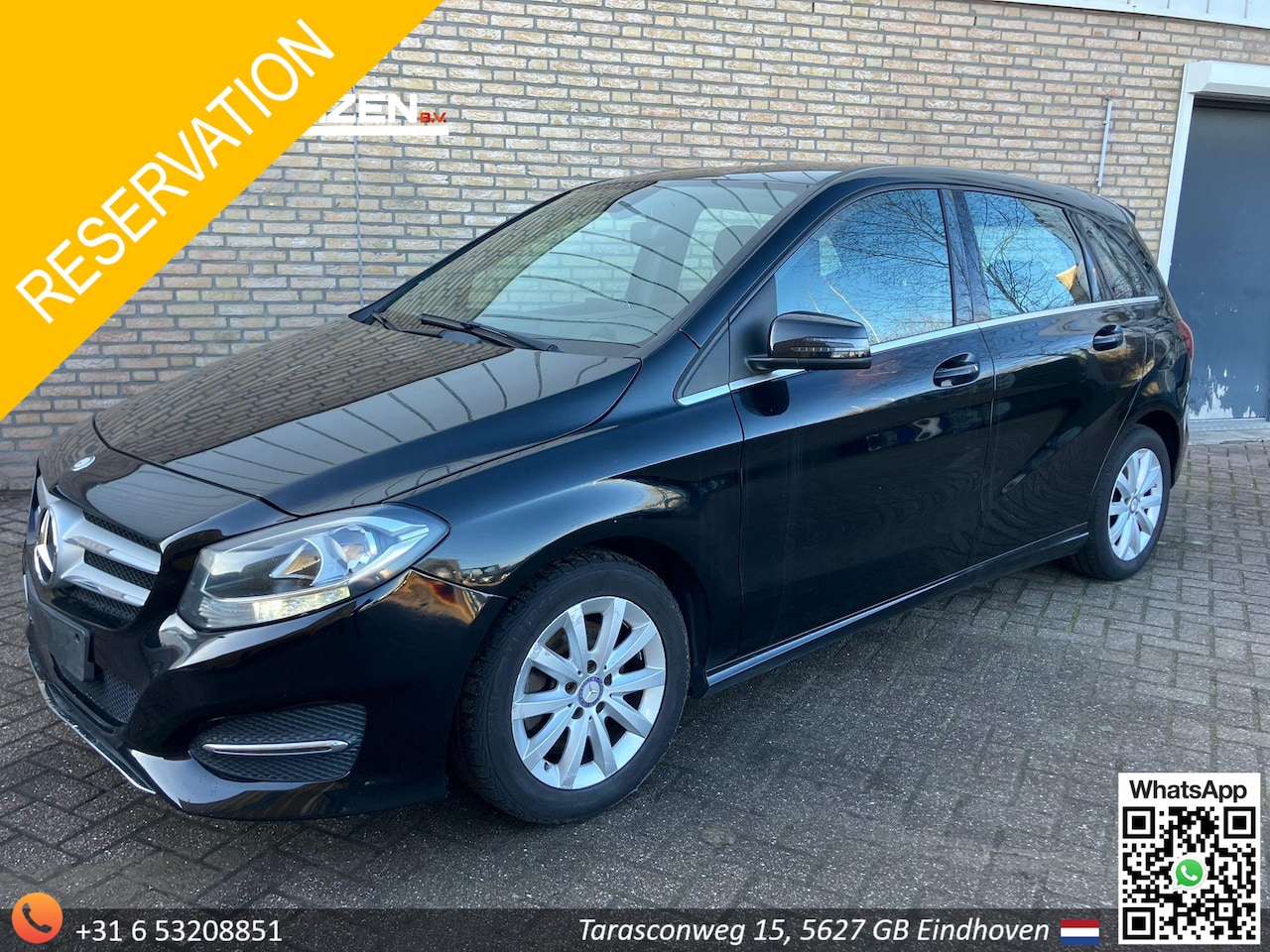Mercedes-Benz B-klasse - 180 d Business Solution AMG | € 5.700,- NETTO! | Leder | Airco | Cruise | - AutoWereld.nl