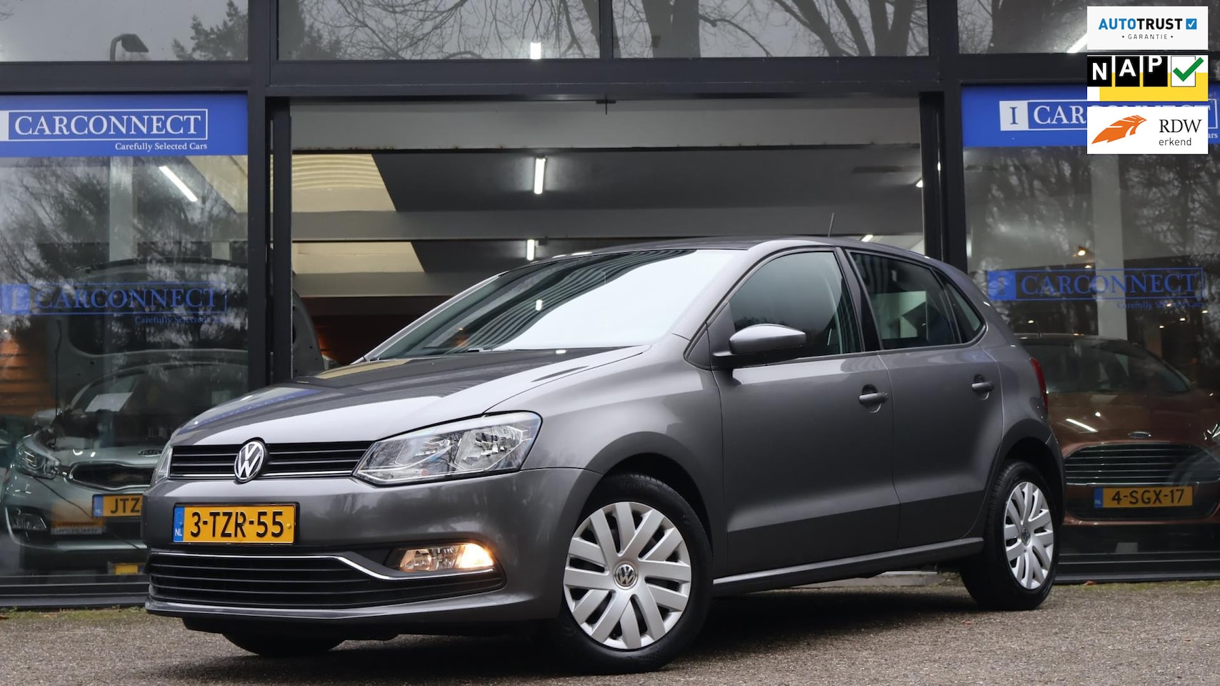 Volkswagen Polo - 1.2 TSI Comfortline|Navi|Cruise|Airco|Dealer.ondrh!|NAP! - AutoWereld.nl