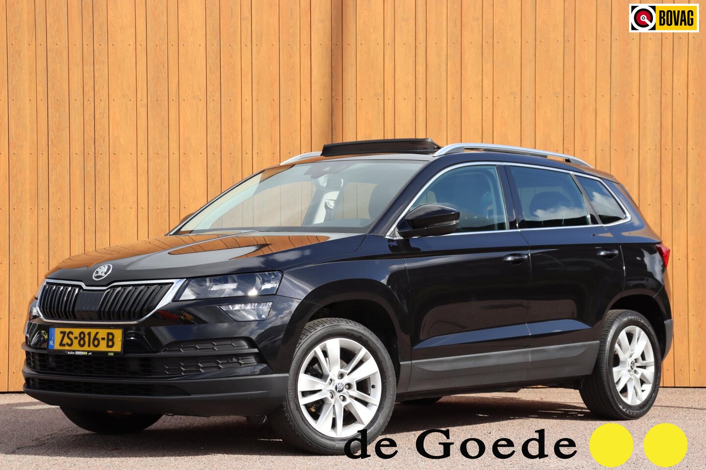 Skoda Karoq - 1.5 TSI ACT Bus.org. NL-auto leer+vw schuifdak trekhaak el.klep - AutoWereld.nl