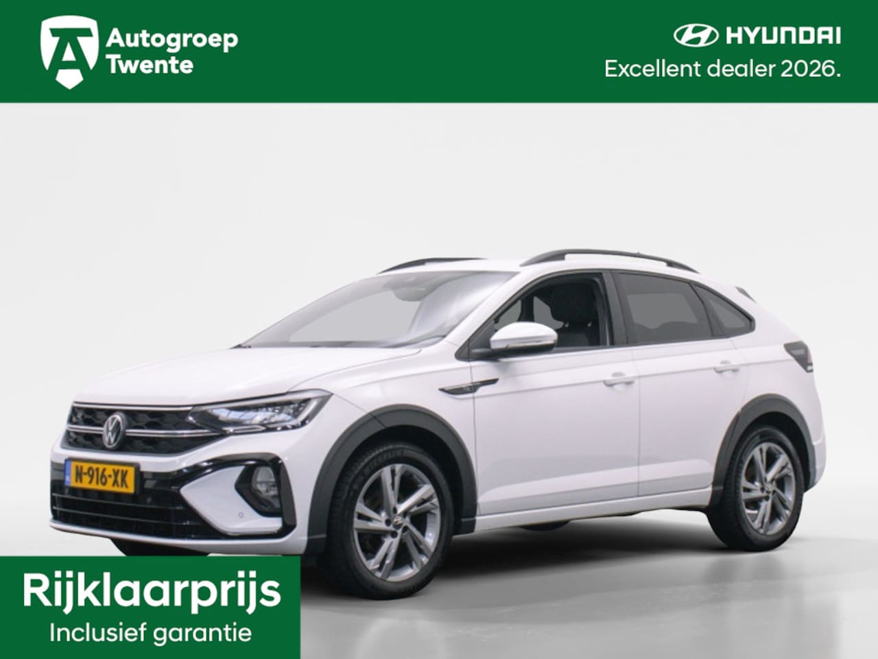 Volkswagen Taigo - 1.0 TSI R-Line | Navi | ACC | Stoelverwarming | Trekhaak - AutoWereld.nl