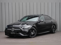 Mercedes-Benz C-klasse - 180 AMG | 170PK | Panoramadak | Sfeerverlichting | Memory | Distronic | Clima | Carbon | L