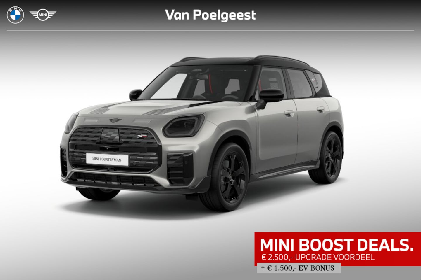 MINI Countryman - Electric E John Cooper Works XL 66.5 kWh - Boost Deals - AutoWereld.nl