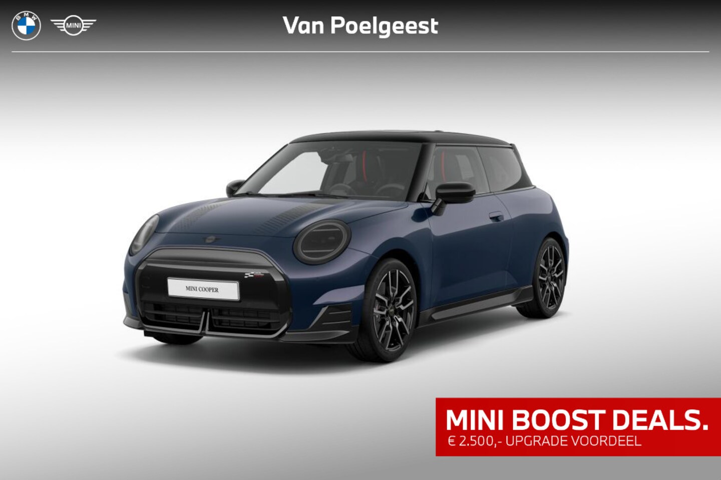 MINI Mini-Electric - Cooper 3-deurs E John Cooper Works M 40.7 kWh - Boost Deals - AutoWereld.nl