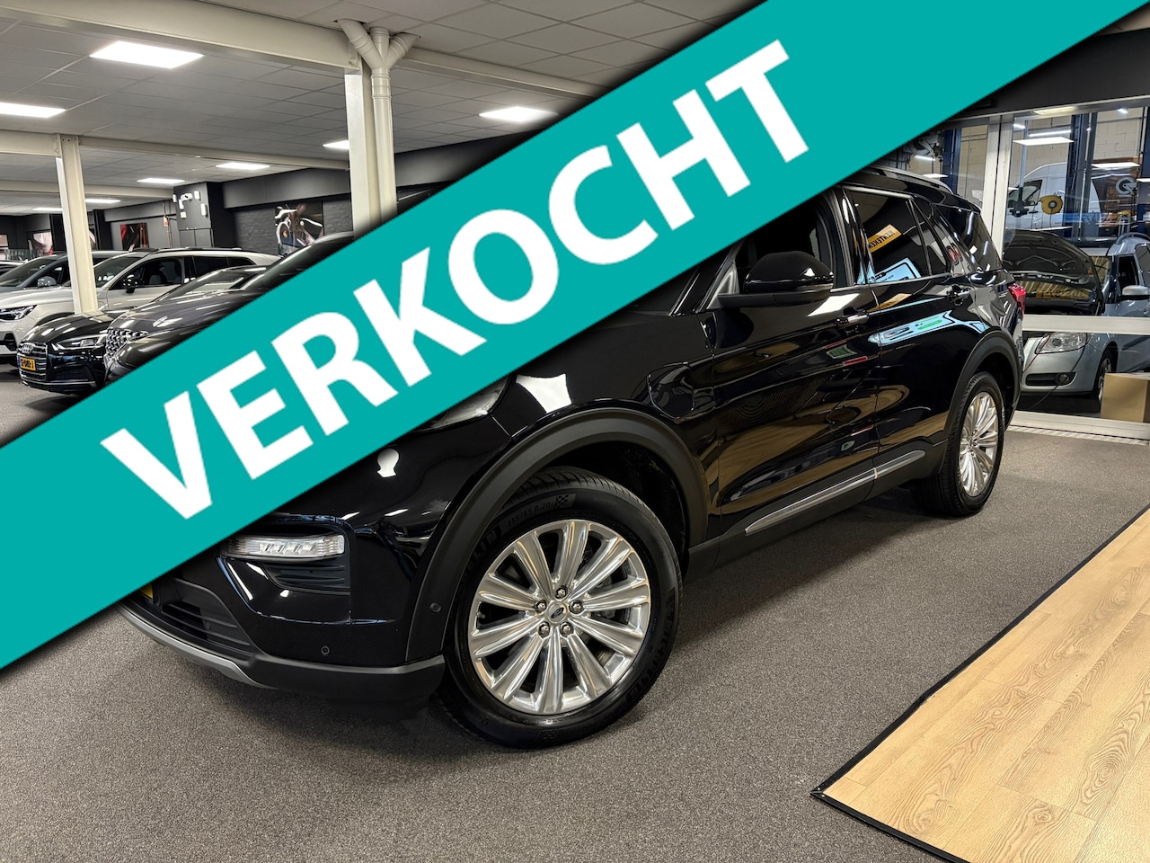 Ford Explorer - 3.0 V6 EcoBoost PHEV Platinum 7 persoons / 360 camera / stoel verwarming + koeling / Panor - AutoWereld.nl
