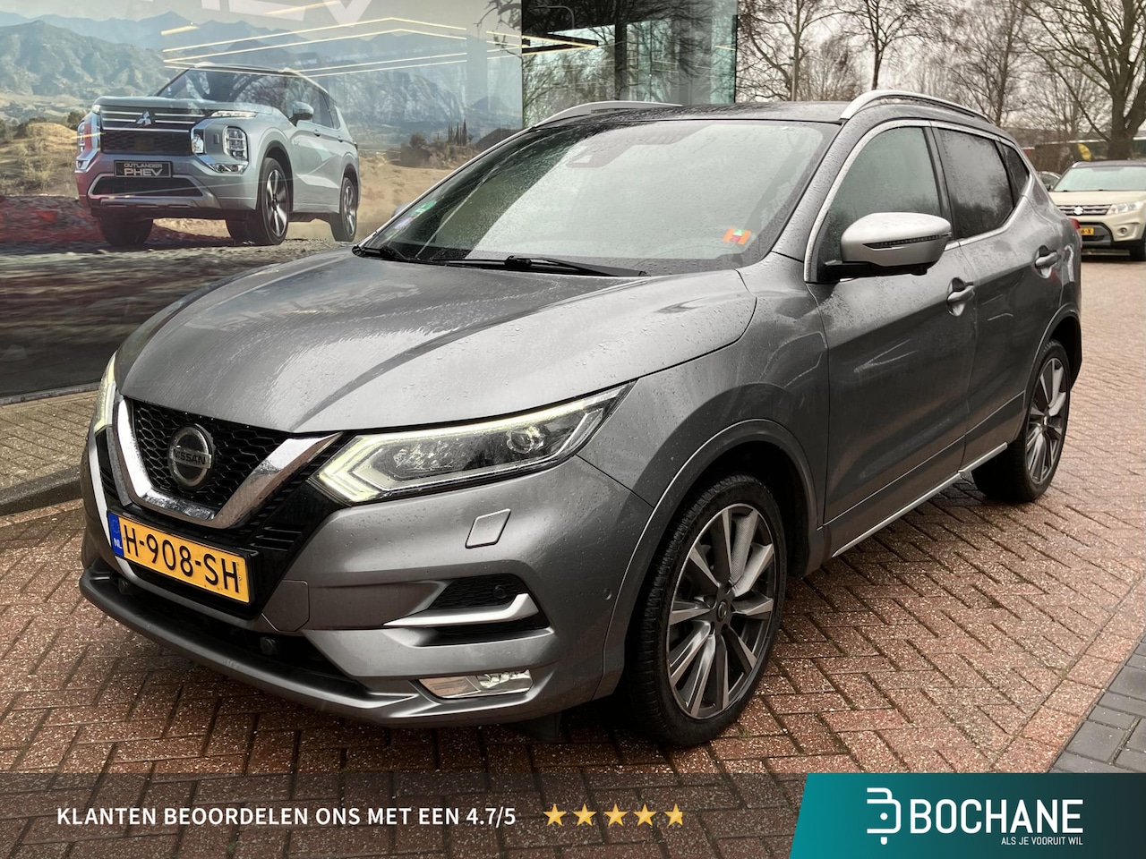 Nissan Qashqai - 1.3 DIG-T Tekna + Automaat | Trekhaak | Panoramadak | Leder - AutoWereld.nl