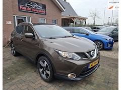 Nissan Qashqai - 1.2 Tekna automaat. Dealer onderhouden 18" LM, panodak, 360 camera, stoelverw., navi, crui