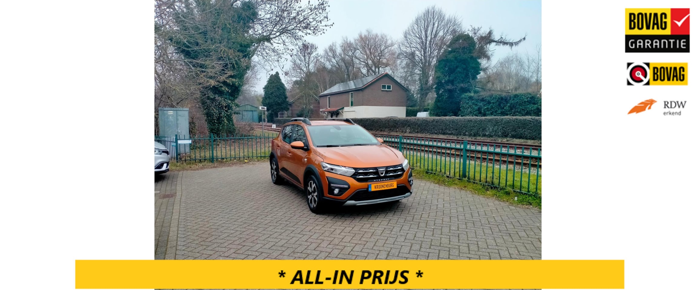 Dacia Sandero - 1.0 TCe 90 Comfort AUTOMAAT navi clima trekhaak ALLINPRIJS - AutoWereld.nl
