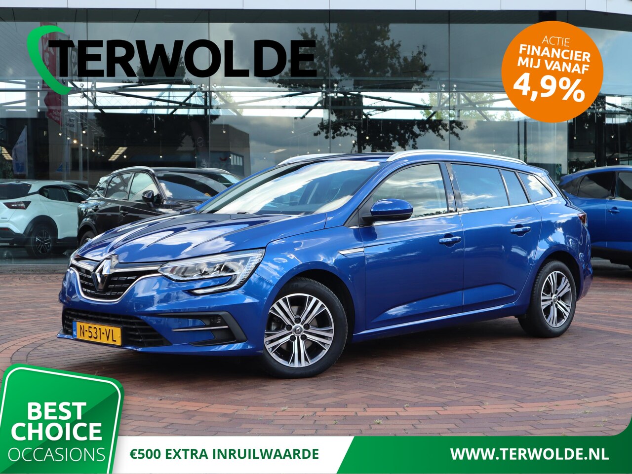 Renault Mégane Estate - TCe 140 GPF Intens | Navigatie | Trekhaak - AutoWereld.nl
