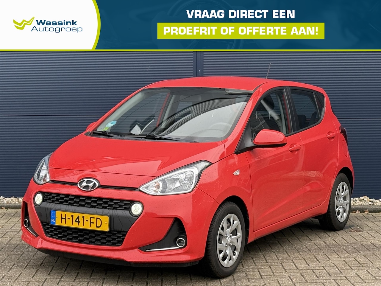 Hyundai i10 - 1.0i 66pk Comfort | Navigatie | Airco | Parkeersensoren achter | - AutoWereld.nl