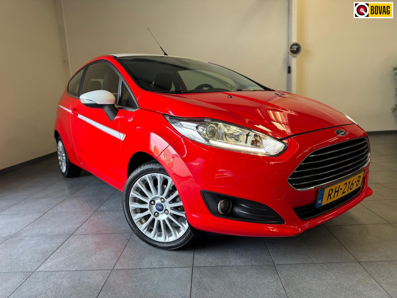 Ford Fiesta - 1.0 101Pk Titanium/Led/Airco/incl nwe riem - AutoWereld.nl